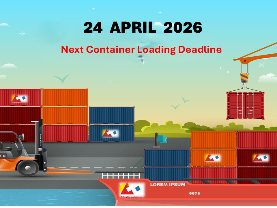 Next Container Loading Deadline 24-04-2026